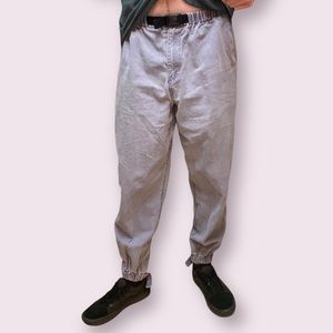 vintage 90s light purple / grey jogger jeans